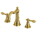 Licos English Classic Two-Handle 3-Hole Deck Mount Widespread Bathroom Faucet